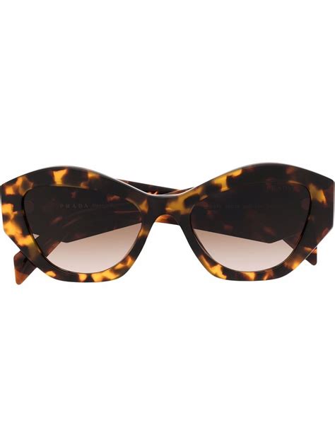 Prada Eyewear Sonnenbrille Mit Oversized